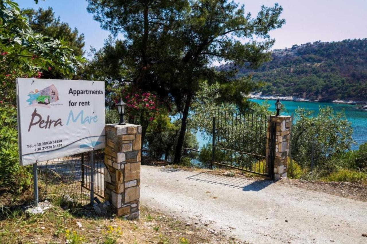 Petra Mare Apartments Alikí 外观 照片